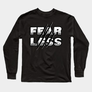 Fearless Christian Shirt Long Sleeve T-Shirt